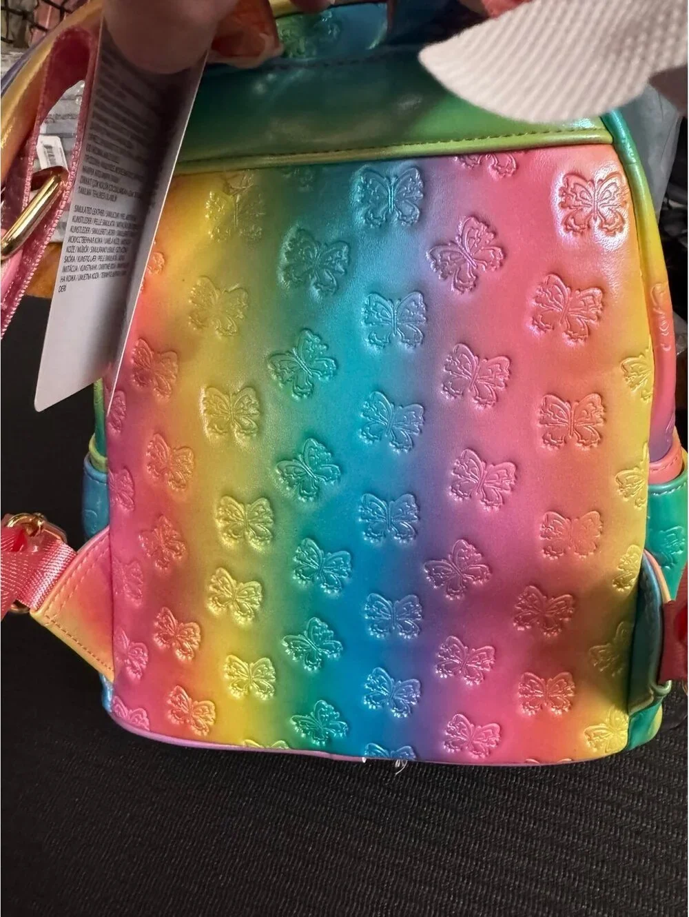 Loungefly Dolly Butterfly Embossed Pastel Mini Backpack